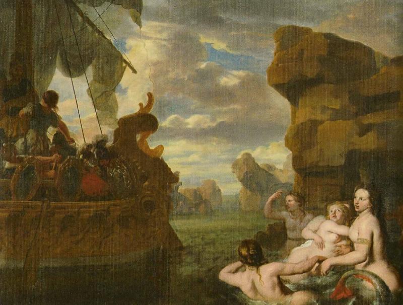 Gerard de Lairesse Odysseus und die Sirenen oil painting picture